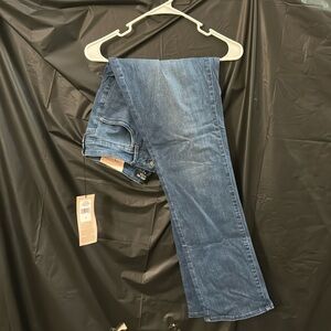 Blue Straight Skinny Jeans